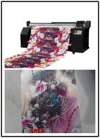 China Digital Inkjet Fabric Sublimation Printing Plotter Machine 1400DPI factory