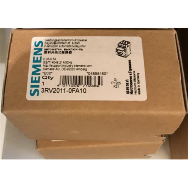 Quality 3 Pole Siemens Motor Circuit Breaker / Motor Protection Circuit Breaker MPCB 50 for sale