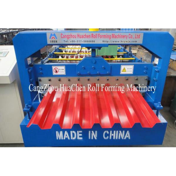 Quality Toching Screen Roofing Sheet Making Machine Aluminium Roll Forming Machine 5.5Kw for sale