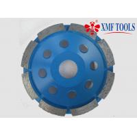 China 105mm 5 Inch  9 Inch Concrete Grinding Disc For Granite Single Row Cup Blue factory