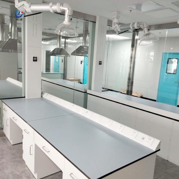 Quality Acid Resistant Lab Wall Bench Epoxy Resin Table Top Laboratory Work Table for sale
