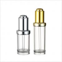 China Thick Wall 20ml Plastic Dropper Bottles 30ml PETG Cylinder Dropper Bottle factory