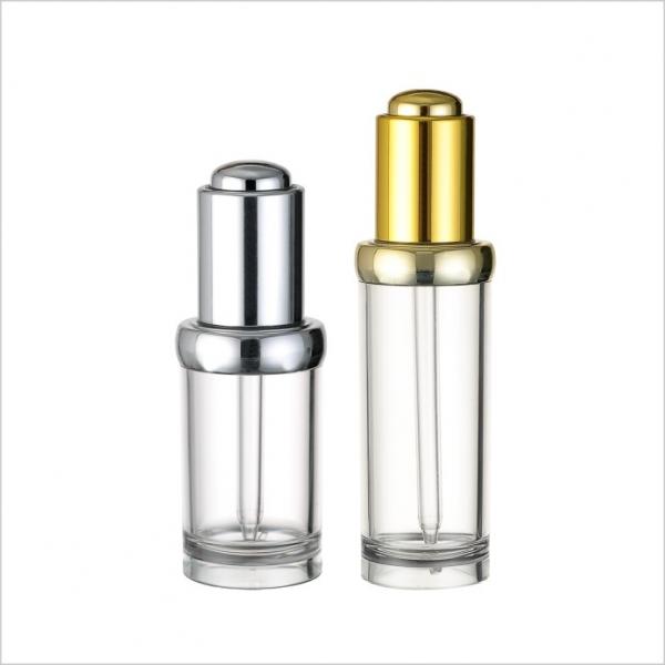 Quality Thick Wall 20ml Plastic Dropper Bottles 30ml PETG Cylinder Dropper Bottle for sale