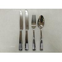 China Stainless Steel 304# Flatware Sets Of 20 Pieces Steak Knife Dinner Fork Serving Spoon factory