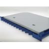 China Plastic 12 Core Standard Fiber Optic Accessory Splice Tray For FTTH CE Certification factory
