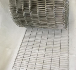 Quality SS304 SS316 Flat Mesh Type Conveyor Belt Wire For Chocolate Biscuit Conveying for sale
