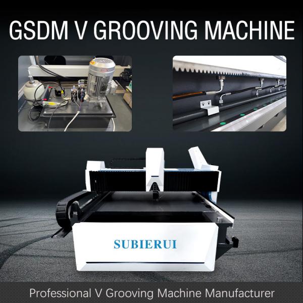 Quality Industrial Automatic V Grooving Machine V Groover Machine For Shower Room 1532 for sale