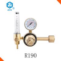 Quality R190 Brass Pressure Regulator With Argon Flowmeter Inlet Connection G5/8" - RH for sale