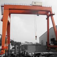 China 35 Ton Double Girder Gantry Crane Project Lifting Precast Concrete High Efficiency factory