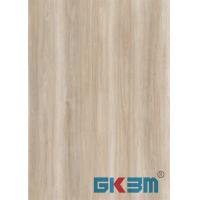 China Hickory Light Brown Grey Waterproof Anti Termite Rigid PVC Flooring 5mm DP-W82293-1 factory