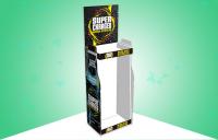 China Easy Assembly Cardboard Display Stands Caser Stacker Display With Two Shelves factory