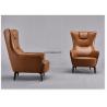 China fashion relaxing sofa loung chair for indoor or home furniture with wooden legs factory