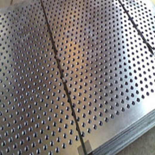 Quality 0.8mm GI Perforated Sheet Hot Dipped Mesh Round / Square / Diamond Hole Shape for sale