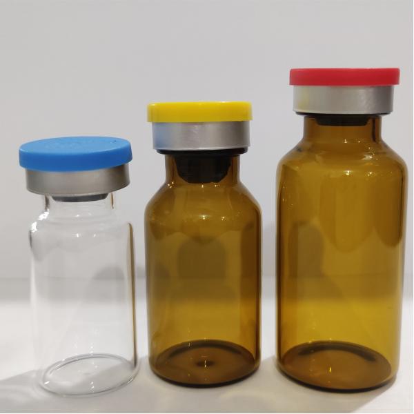 Quality vitraj fioloj kosmetika vitro botelo 20R klara tubular vial floto injekto botelo for sale