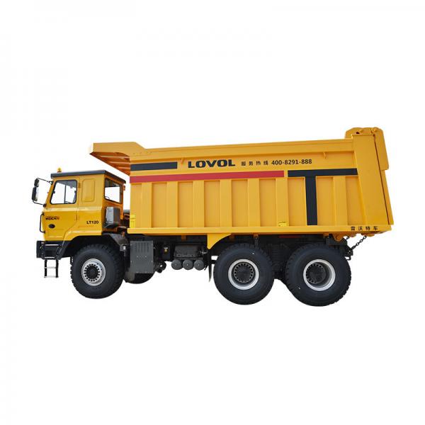 Quality 41km/h Mining Dump Trucks Mine Card LT120 Mining Big Truck  120t for sale
