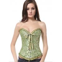 China Sexy brocade full-back corset sexy lingerie factory