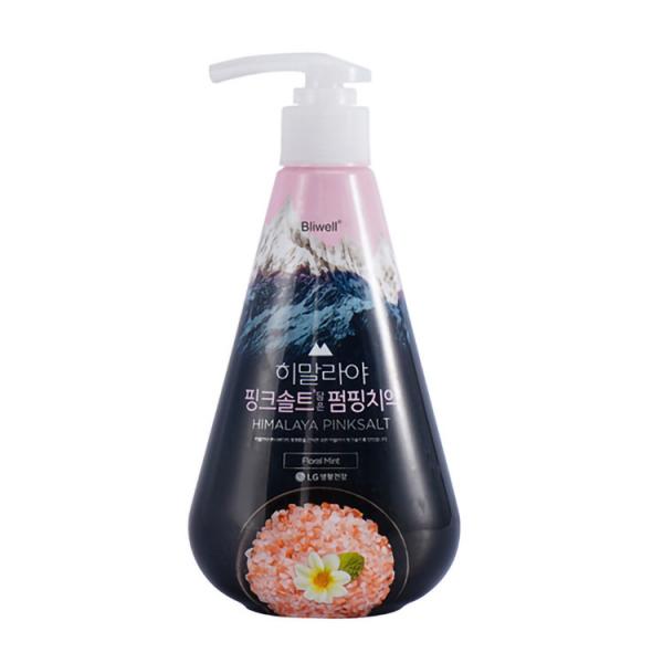 Quality 285G Himalayan Pink Salt Toothpaste Floral Fragrance Teeth Whitening Cleansing Mousse for sale