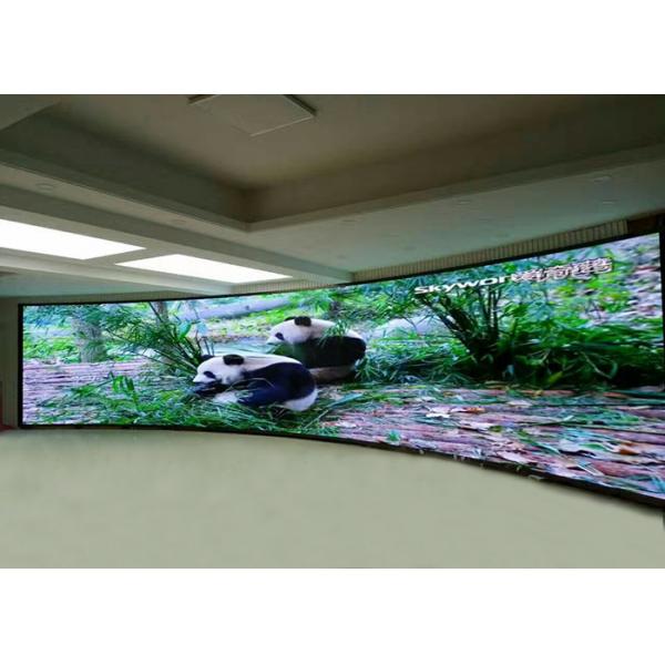 Quality P2.5 2K Indoor Advertising LED Display 160000 Dots SASO Certificate for sale
