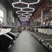 China GYM Fitness Room Rubber Flooring Tiles Red Black Color OEM ODM factory