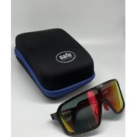 China Big Sports Hard portable Plastic drop puller Dazzling colors  Snow goggles Sunglass Case Sunglasses factory