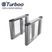 China Access Control​ Swing Electronic Turnstile Gates With 304 Stainless Steel Material factory
