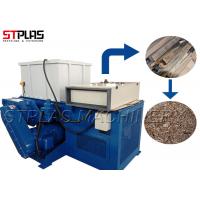 China Customized Waste Tyre Shredding Machine / Industrial Plastic Grinder factory