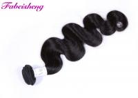 China Smooth Human Virgin Hair Extensions Unprocessed Double Drawn Bundles Body Wave factory