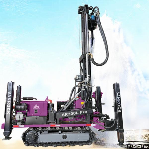 Quality Portable Well Drilling Rig Bore hole Deep 200m Hydraulic Water Well Drilling for sale