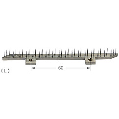 Quality Bruckner Stenter Pin Bar Pin Plate Nickel Plating for sale