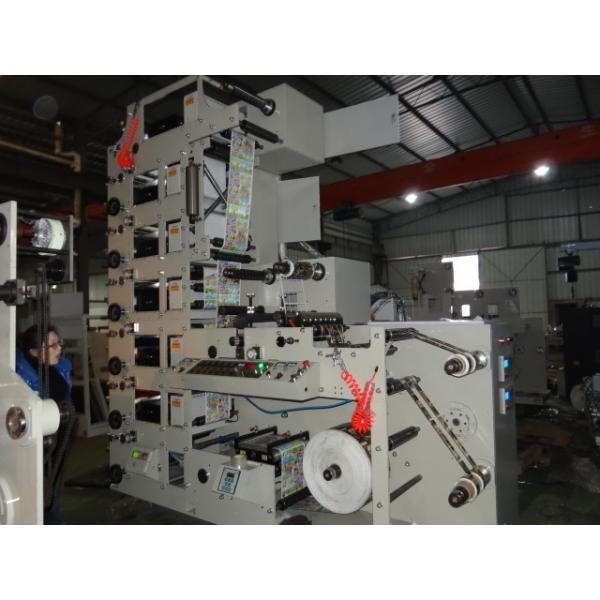 Quality High Speed Label Flexo Printing Machine with Die Cutting System,220V/380V for sale