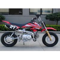 China Red Dirt Bike Motorcycle Automatic Transmission 50cc Mini Cool Dirt Bikes factory