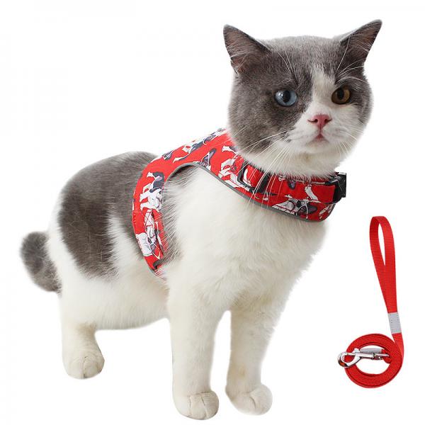 Quality OEM Cat Vest Harness Leash Set for sale