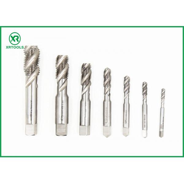 Quality 2 - 3 Pitch Hss M35 Spiral Flute Machine Tap , Right Hand Modified Bottoming Tap ISO529 Standard for sale