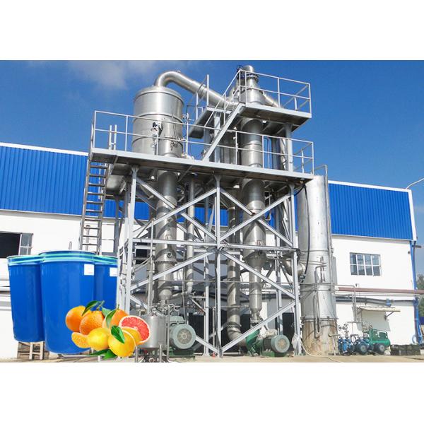 Quality Energy Saving Citrus Processing Line Fruit Jam Processing Machinery 5 T/H for sale