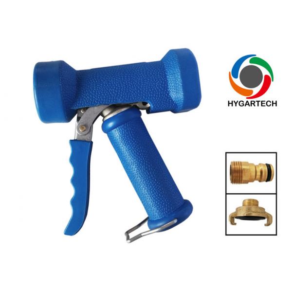 Quality Industrial Brass Blue Water Gun With Rubber House 1/2