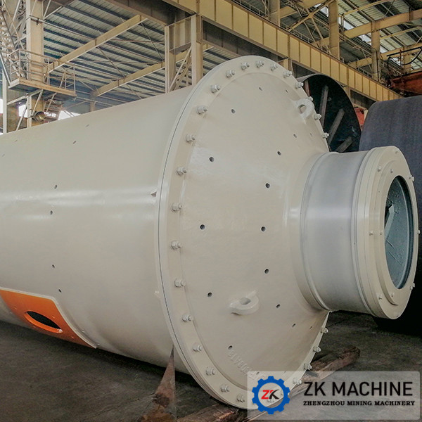 Quality Adjustable Fineness Discharging 0.8mm 4.8TPH Horizontal Ball Mill for sale