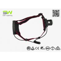 China Zoomable Headlamp With Red Warning Rear Lamp Outdoor Safety Search Rescue factory