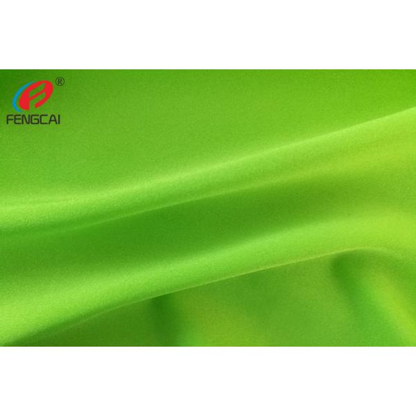 Quality Shiny Nylon Lycra Fabric , 4 Way Stretch Swimwear Nylon Stretch Fabric for sale
