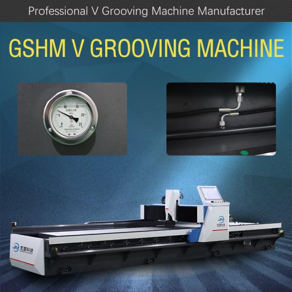 Quality Cabinet Horizontal V Cutting Machine Door Stainless Steel Sheet Grooving Machine for sale