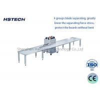 China Aluminum and Fiber  LED Strip Separating Machine with 4 Groups Blade Separating factory