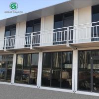 Quality Building Flat Pack Prefab House Eps Prefabricated Houses For Construction Site for sale
