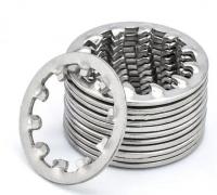 Buy cheap Din 6797 Stainless Steel Fasteners M10 M12 Toothed Star Washer Internal Tooth from wholesalers