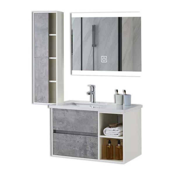 Quality 24 - 48 Inches Single Sink Bathroom Cabinet Wall Hanging Installation for sale