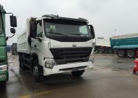 China LHD 371HP Sinotruk Howo Dump Truck Tipper Dump Truck 6200 * 2300 * 1600mm Cargo Body factory