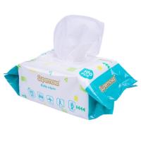 China Plastic Lid Natural Cotton Baby Wet Wipes for Sensitive Skin Household SKIN CARE for sale