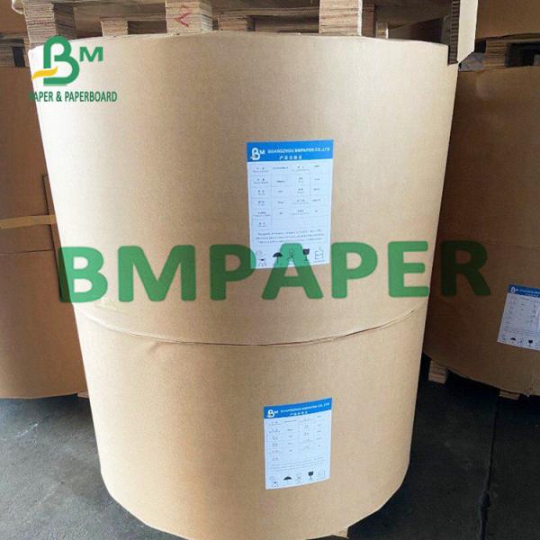 Quality 0.5mm Uncoated Blotting Paper Natural White  On Roll For Bottle Gaskets for sale