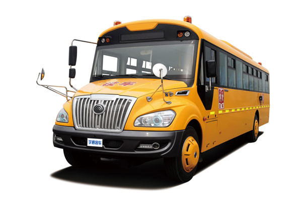Quality 276 Kw 56 Seats Used School Bus 2017 Year 22L/100km Fuel Consumption for sale