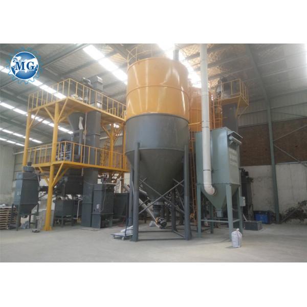Quality Carbon Steel Material Ready Mix Plaster Plant 220V - 440V Stable Performance for sale