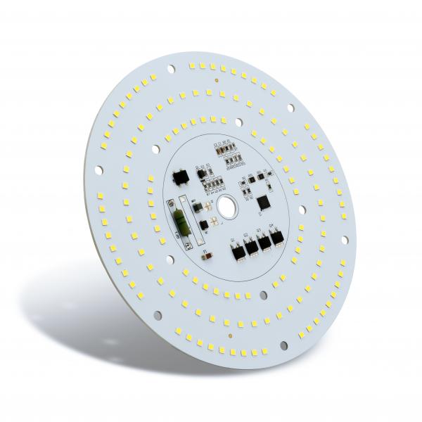 Quality Flicker Free Round AC Led Module D100mm 120V Aluminum PCB For Ceiling Light for sale