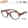 China Fashionable reading glasses,made of plastic frame with metal parts,suitable for men and women factory